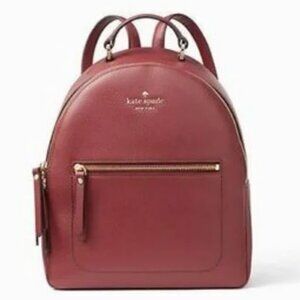 Kate Spade Thompson Street Brooke Backpack Sienna Leather NWT $328